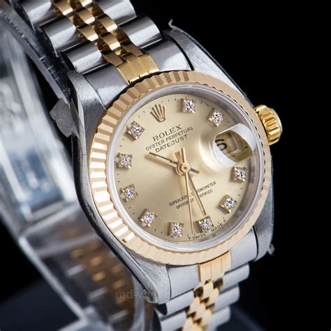 rolex oyster perpetual with diamonds